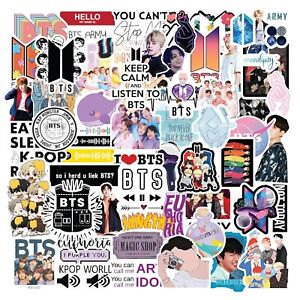 60er Pack - BTS, Bangtan Jungen Vinyl Aufkleber für Laptop, Tagebuch,