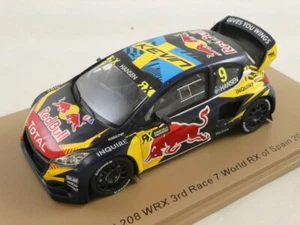 Spark Peugeot 208 Wrx #9 Hansen 3rd Race Warriors Of The World Rx Spain - Imagen 1 de 3