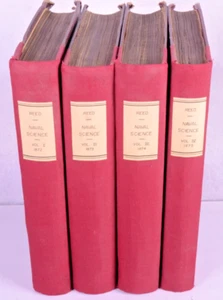 Naval Science 4 Volumes 1872 - '74. Quarterly Magazine Annual Editions - Picture 1 of 9