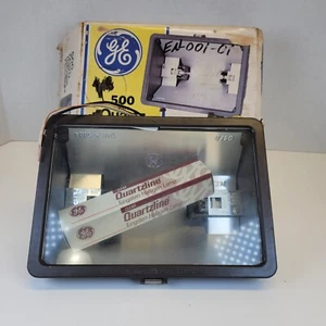 GE General Electric Floodlight 500w 120v QHFP-500a Bulb Included - Picture 1 of 5