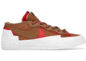 Size 14M/15.5W - Nike Blazer Low sacai British Tan DD1877-200 - Picture 1 of 1