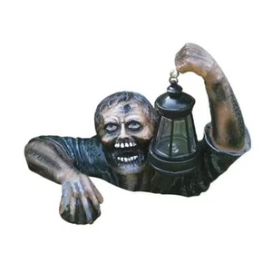 LED Zombie Laterne Halloween Krabbeln Horror Deko Grusel Halten Laterne Zombie - Bild 1 von 23