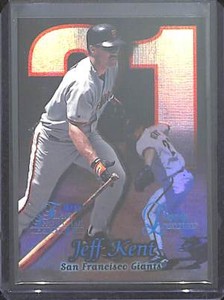 1999 Flair Showcase Passion Legacy Collection Row 2 Seat 124L Jeff Kent 