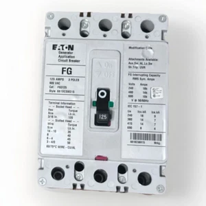 1 Stück Neu Eaton FG3125 FG3125 Leitungsschutzschalter DHL Expressversand - Bild 1 von 4