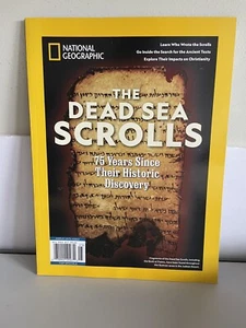 New NATIONAL GEOGRAPHIC Magazine The Dead Scrolls April 2022 - Foto 1 di 7