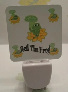 Neil The Frog Theme Blue Light Nightlight + 2 Stickers - Picture 1 of 3