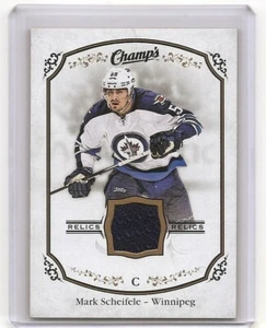 2015-16 Upper Deck Champ's Mark Scheifele Jersey Card Winnipeg Jets - Imagen 1 de 2