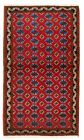 Traditional Vintage Hand-Knotted Carpet 3'5" x 5'11" Wool Area Rug