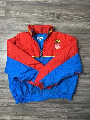 Vintage Jeff Gordon Red And Blue NASCAR Jacket Size XL - Image 1 of 4