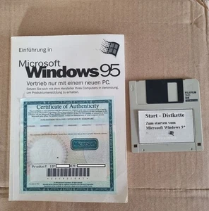Microsoft Windows 95 Podręcznik użytkownika Retro Nostalgia Kolekcjoner - Zdjęcie 1 z 2