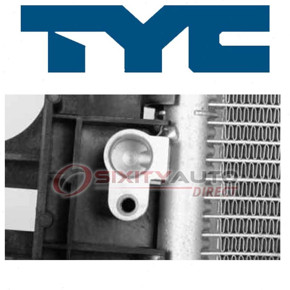 TYC Front AC Condenser for 2010-2014 Mercedes-Benz C250 AC Air Conditioning td Foto 1 de 4