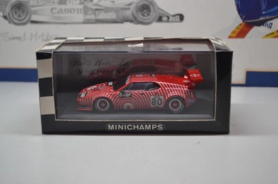 MINICHAMPS  LE MANS RACE CAR - BMW M1 BASF #80  - 1/43 SCALE MODEL CAR - Image 1 of 4