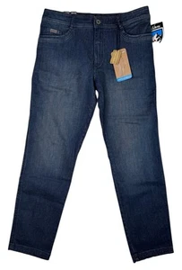 Kuhl Denim Tapered Zip Fly Jeans Midnight Blue Herren Größe 36x32 - Bild 1 von 17
