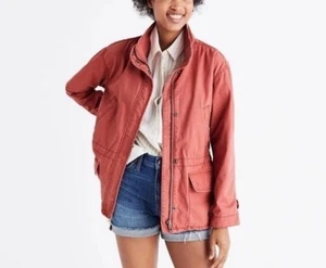 Giacca Utility Madewell prospect colore rosa speziato taglia M - Foto 1 di 10