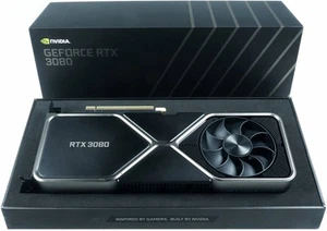 NVIDIA GeForce RTX 3080 Founders Edition (3080FE) 10GB Graphics Card - Excellent - Photo 1/1