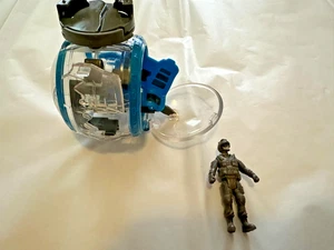 Jurassic World Kreisel Kugel Fahrzeug und Figur - NICHT KOMPLETT - WIE ABGEBILDET - Bild 1 von 11