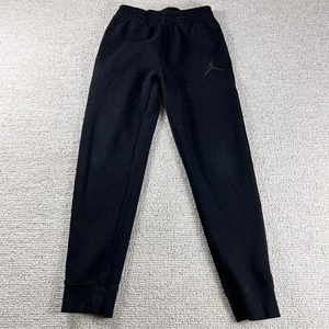 Nike Air Jordan Tapered Jogging Pants Black Boys Size Medium - Picture 1 of 8