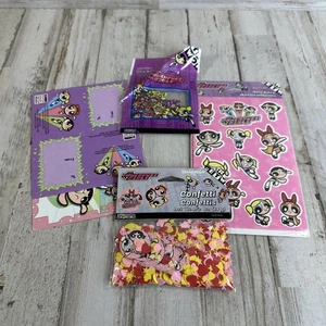 Powerpuff Girls Stickers Lot DesignWare Cartoon Network Vintage - Picture 1 of 12