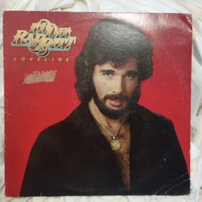 Eddie Rabbitt Loveline 1979 Country LP Elektra Records with Poster - Image 1 of 4
