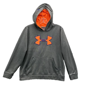 Under Armour Storm Hoodie Youth Boys Large Fleece Athletic Sportswear Academia - Picture 1 of 13