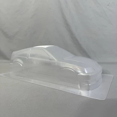 ABC Honda CRX TRANSPARENTE SIN TERMINAR carrocería 210 mm WB HPI RS4 mini chasis M Foto 1 de 4