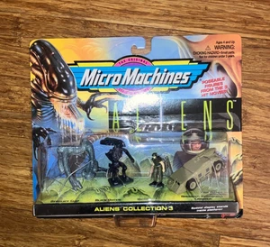Vintage Micro Machines Aliens Collection 3 NEW MISB Alien Queen APC Galoob - Picture 1 of 3