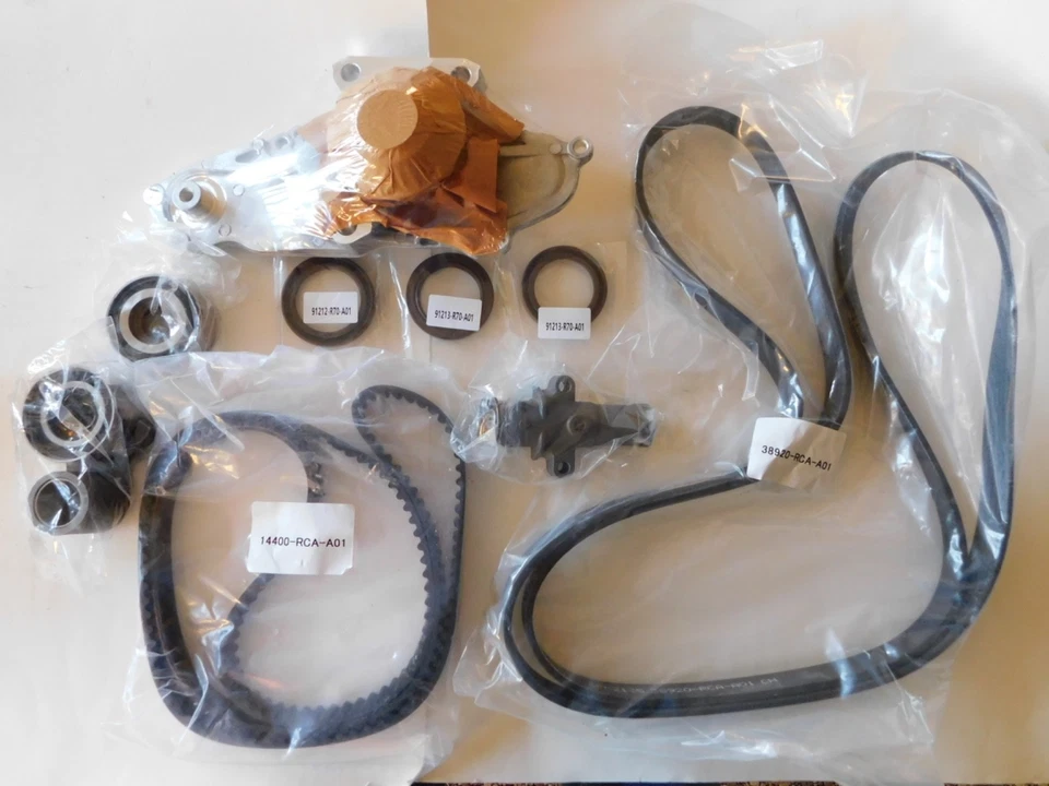 Timing Belt Kit For ACURA MDX RDX HONDA Accord Odyssey Pilot 3.5L V6 Water Pump - Image 1 of 4