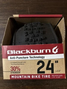 NEW Blackburn Mountain Bike Tire, 24" x 2.0"  Bicycle Anti puncture Tech A7 - Picture 1 of 3