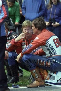 Barry Sheene Jack Middelburg Boet van Dulmen Suzuki Yamaha motorcycle photo - Picture 1 of 1
