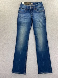 Wrangler Retro Mae Mid Rise Women's 0x34 (24x32.5) Bootcut Jeans Western Riding - Picture 1 of 11