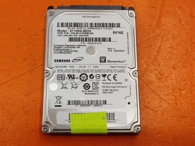 ⭐️⭐️⭐️⭐️⭐️ HDD Hard Drive SATA Laptop 2.5" Samsung ST1000LM024 1TB - Image 1 of 2