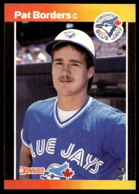 1989 Donruss Pat Borders RC Toronto Blue Jays #560 - Image 1 of 2