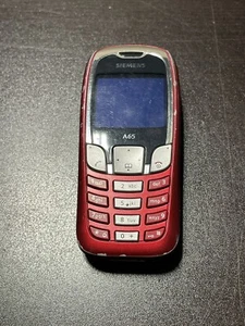 SIEMENS A65 - DEFECTIVE DOES NOT WORK SELLING FOR PARTS AS IS. - Picture 1 of 2
