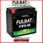 Ftx14-Bs Batteria Fulbat Gel Honda Trx450 Fourtrax Foreman S, Es 450 2003 Ytx14-