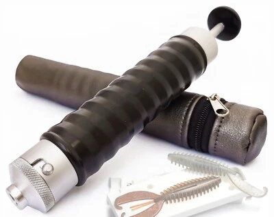 Molde de cebo suave inyector de aluminio 120 ml/4 oz pesca plastisol forma señuelos fabricación Foto 1 de 4