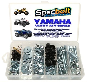 150pc YAMAHA UTL. ATV Bolt Kit Grizzly Big Bear Tracker Kodiak Wolverine Warrior - Picture 1 of 9