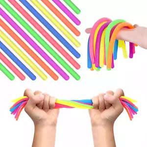 12 Pcs Sensory Toys for Kids,Fidget Stretchy Strings for Stress, Anxiety Sensory - Picture 1 of 12