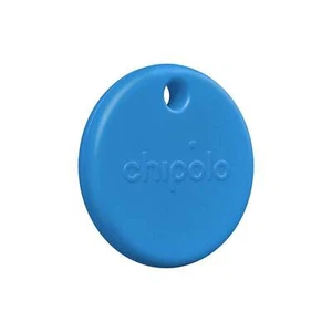 Chipolo POP Tracker Tag Współpracuje z Apple lub Google Znajdź moje urządzenie Niebieski - Zdjęcie 1 z 5