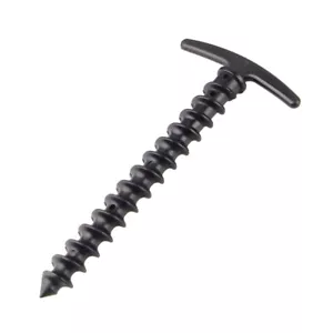 10 Pcs Sand Camping Stakes Nylon Nails Awning Tent Pegs Twisting Screw - Picture 1 of 11