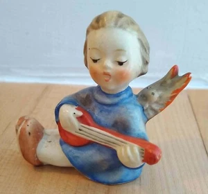 “Angel with Lute” #238A Hummel Figurine TMK-4 4-3/4” Vintage Goebel 3 Line Mark - Picture 1 of 8