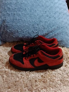 Nike Dunk Shoes Mens 13 Red/Black  318020-061. - Picture 1 of 9