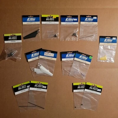 Eflite / Blade MCX ~ 14 Item Parts Lot ~ RC Heli Helicopter NIP NOS BMCX ~ 14B - Image 1 of 4