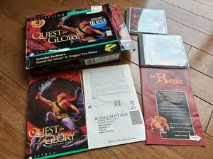 Quest for Glory Collection Big Box CD Sierra - Foto 1 di 3