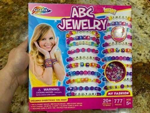 Just My Style ABC Beads and Charms Set by Horizon Group