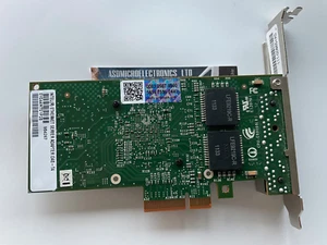 Genuine Intel I340-T4 Quad Port Gigabit Ethernet Network Card with Yottamark - Picture 1 of 2