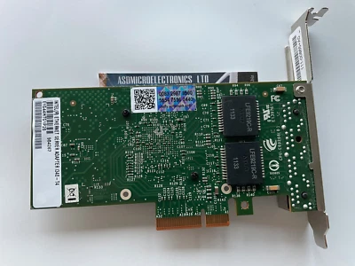 Genuine Intel I340-T4 Quad Port Gigabit Ethernet Network Card with Yottamark - Image 1 of 2