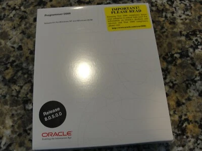 Oracle Programmer/2000 ver.  8.0.5.0.0 for Windows NT and 95/98.   - Image 1 of 4