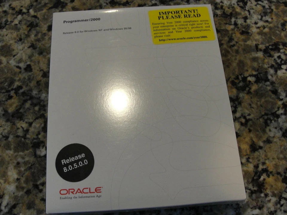 Oracle Programmer/2000 ver.  8.0.5.0.0 for Windows NT and 95/98.   - Image 1 of 4