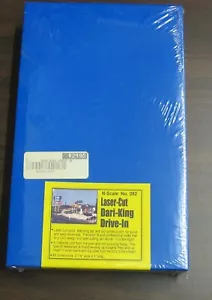 Blair Line (N-Scale) #082 DARI-KING DRIVE IN * Wood Laser cut Kit - NIB - Picture 1 of 2