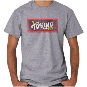 Smoking Pot Toking Funny Chocolate Munchies Womens or Mens Crewneck T Shirt Tee - Picture 1 of 9